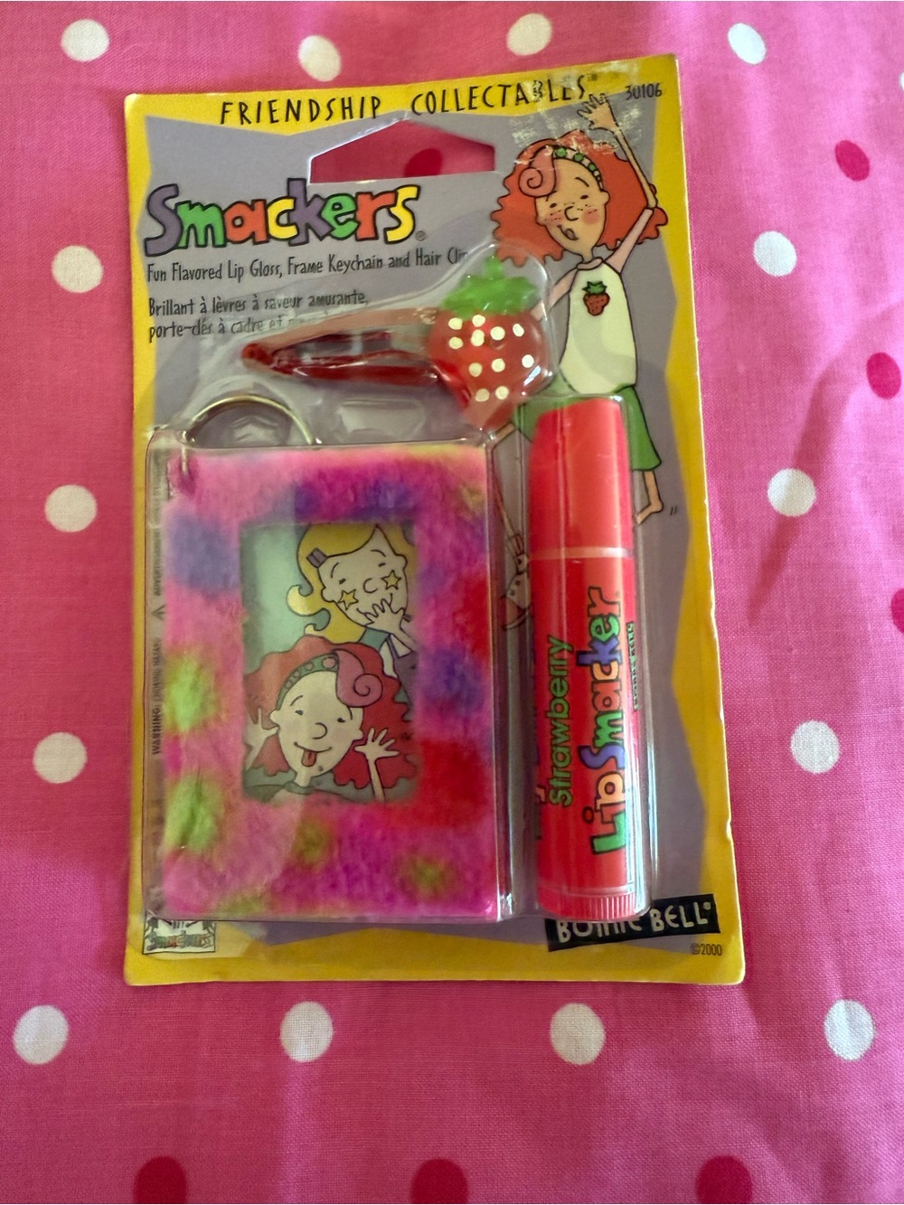 Y2K Vintage Bonnie Bell LIPSMACKER Lip Gloss New! NOS “Friendship Collectable”